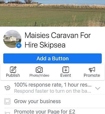 Maisies Caravan For Hire Skipsea Villa Esterno foto